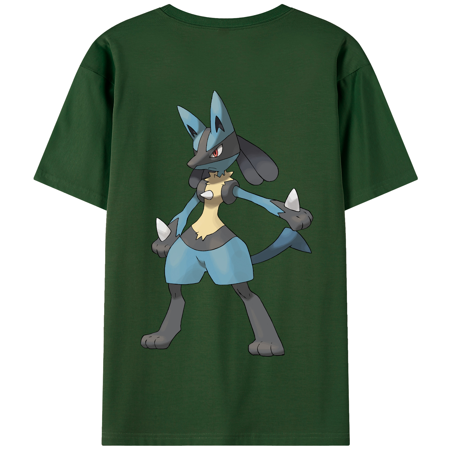 （画像用） ポケットモンスター Pokémon 綿100％半袖Tシャツ（背面プリント）